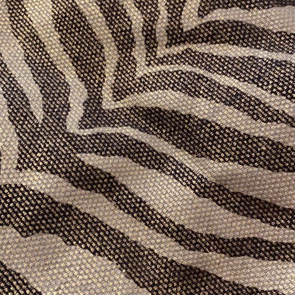 Michael Kors Metallic Zebra Print Tote Purse NEW Animal Print Vegan - Picture 5 of 10